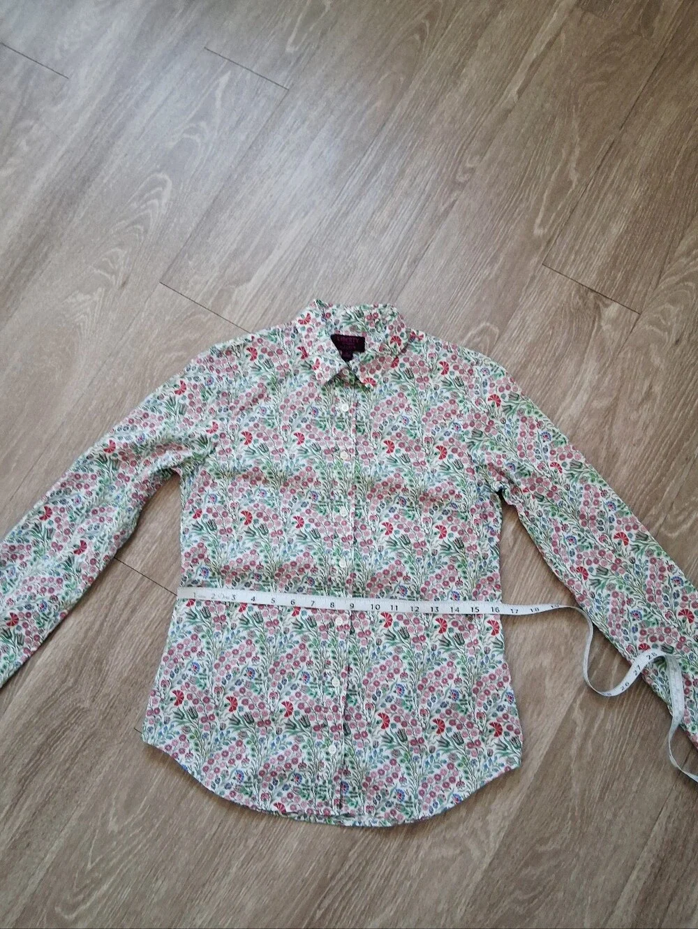 J. Crew Liberty Art Fabric Isborella Floral The Perfect Shirt